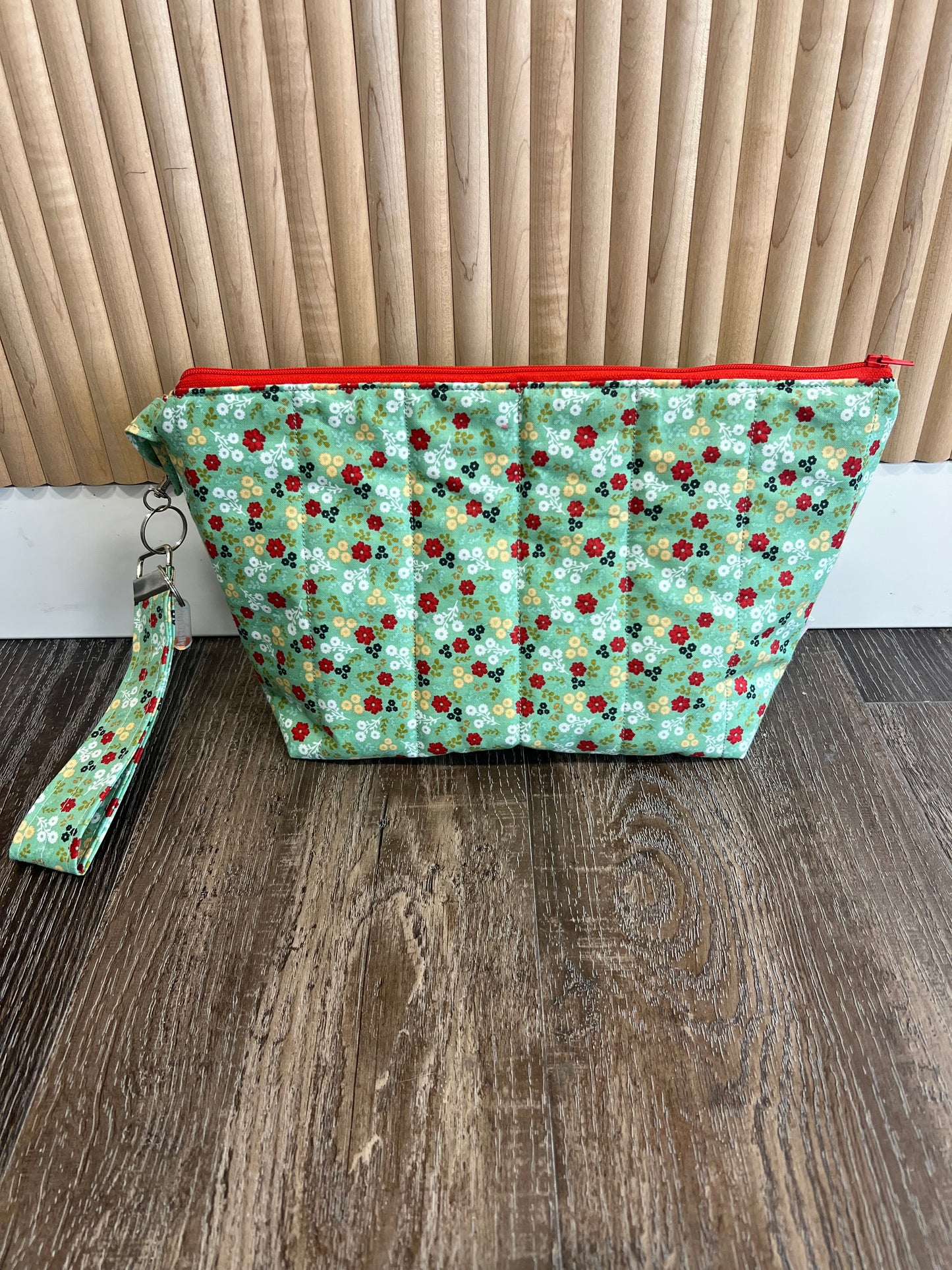 Lola Luxe Zip Pouch in Meadowberry
