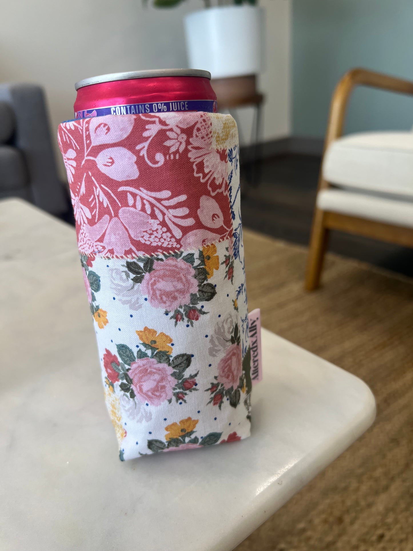 Tall Koozie in Cottage Core