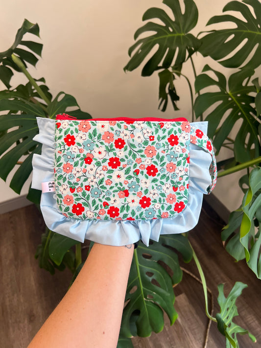 Amelia Ruffle Pouch in