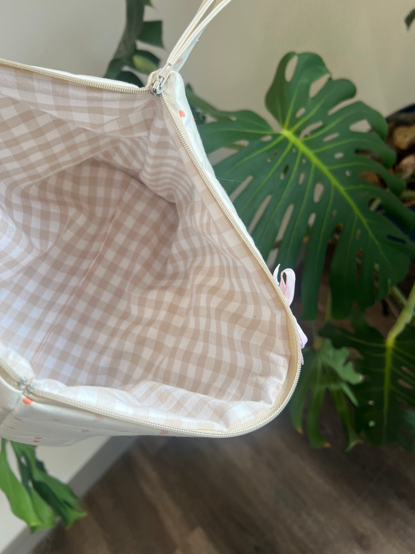 Lola Luxe Zip Pouch in Candy Hearts