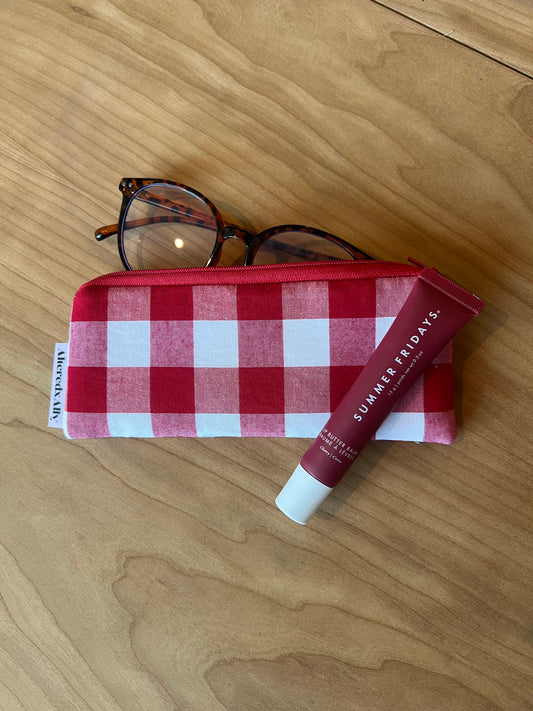 Double-Take Case in Red Gingham