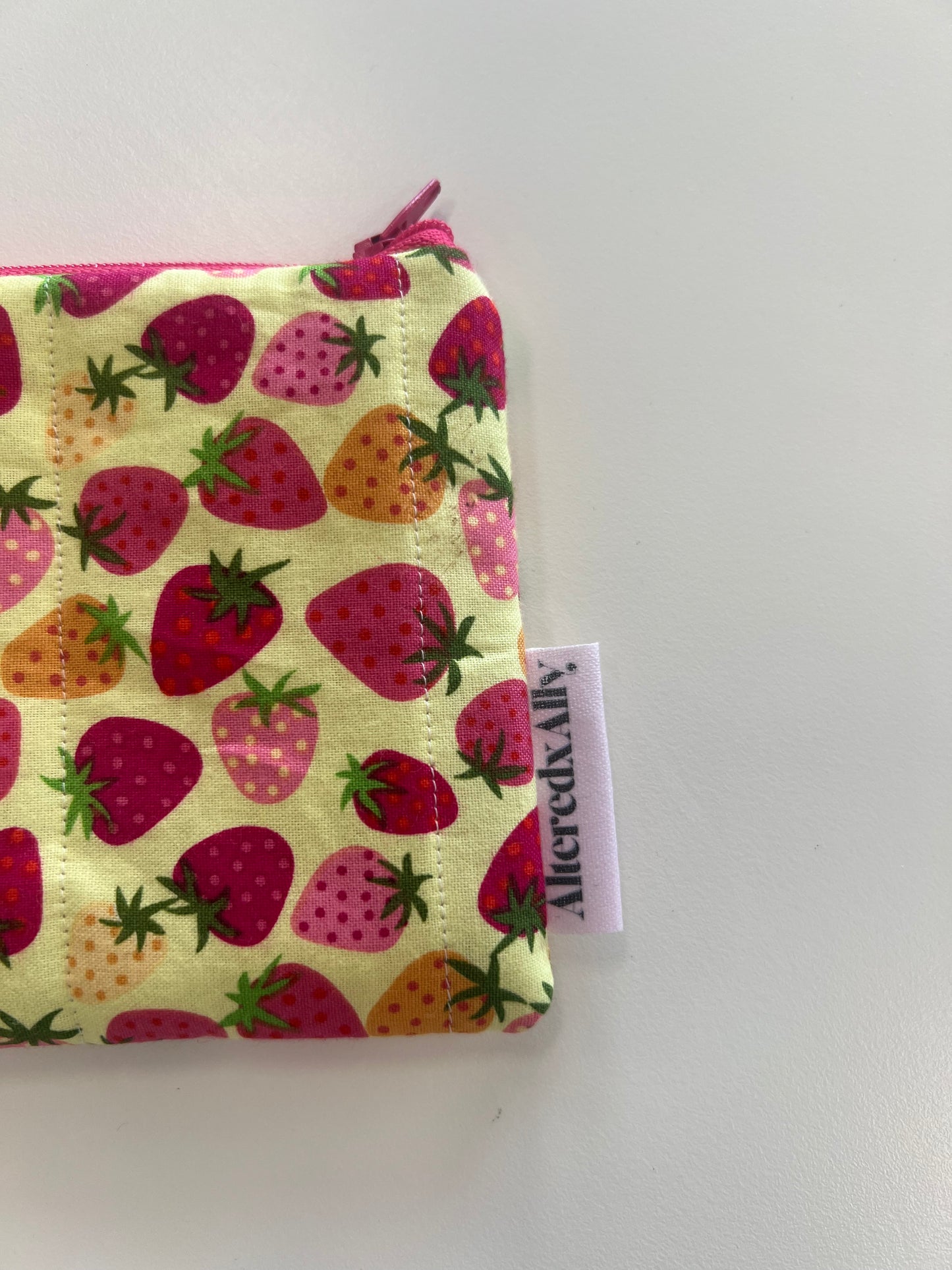 Daily Carry Duo Wristlet in Strawberry Lemonade