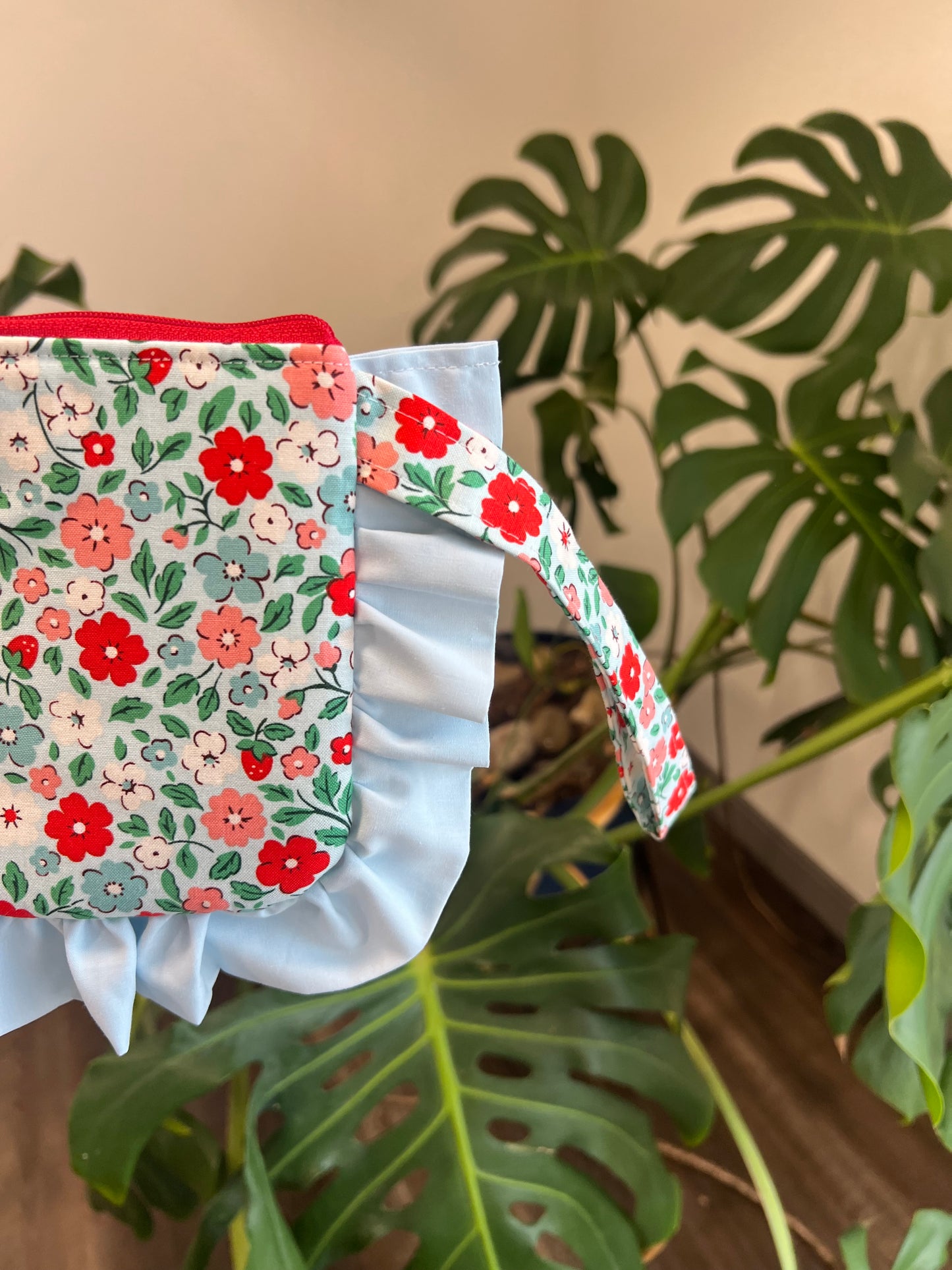 Amelia Ruffle Pouch in