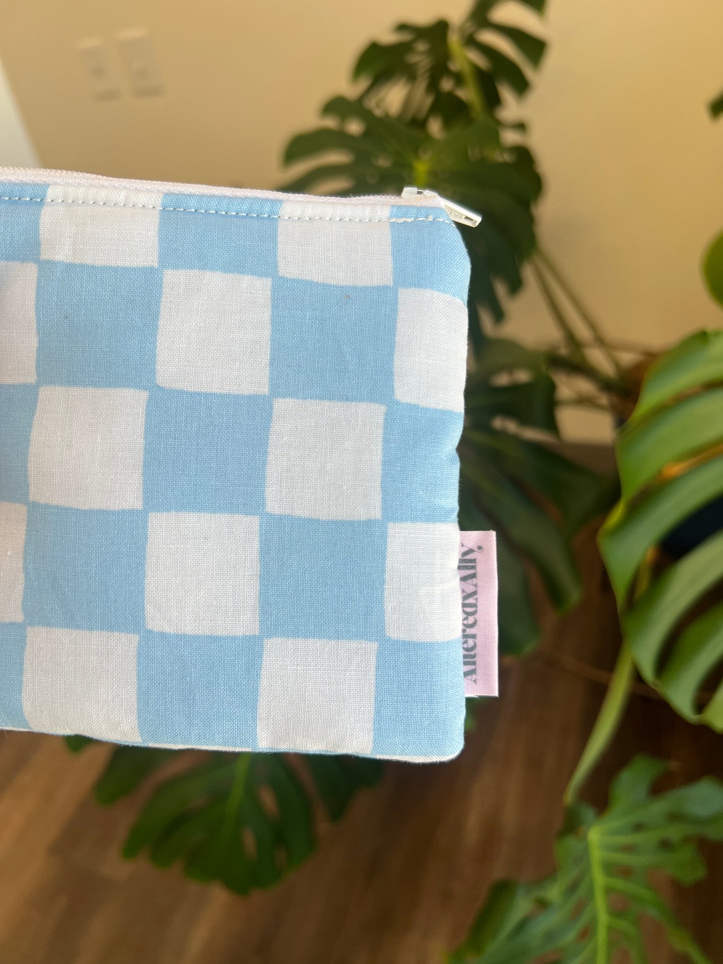 Jumbo Daily Carry Duo in Baby Blue Gingham