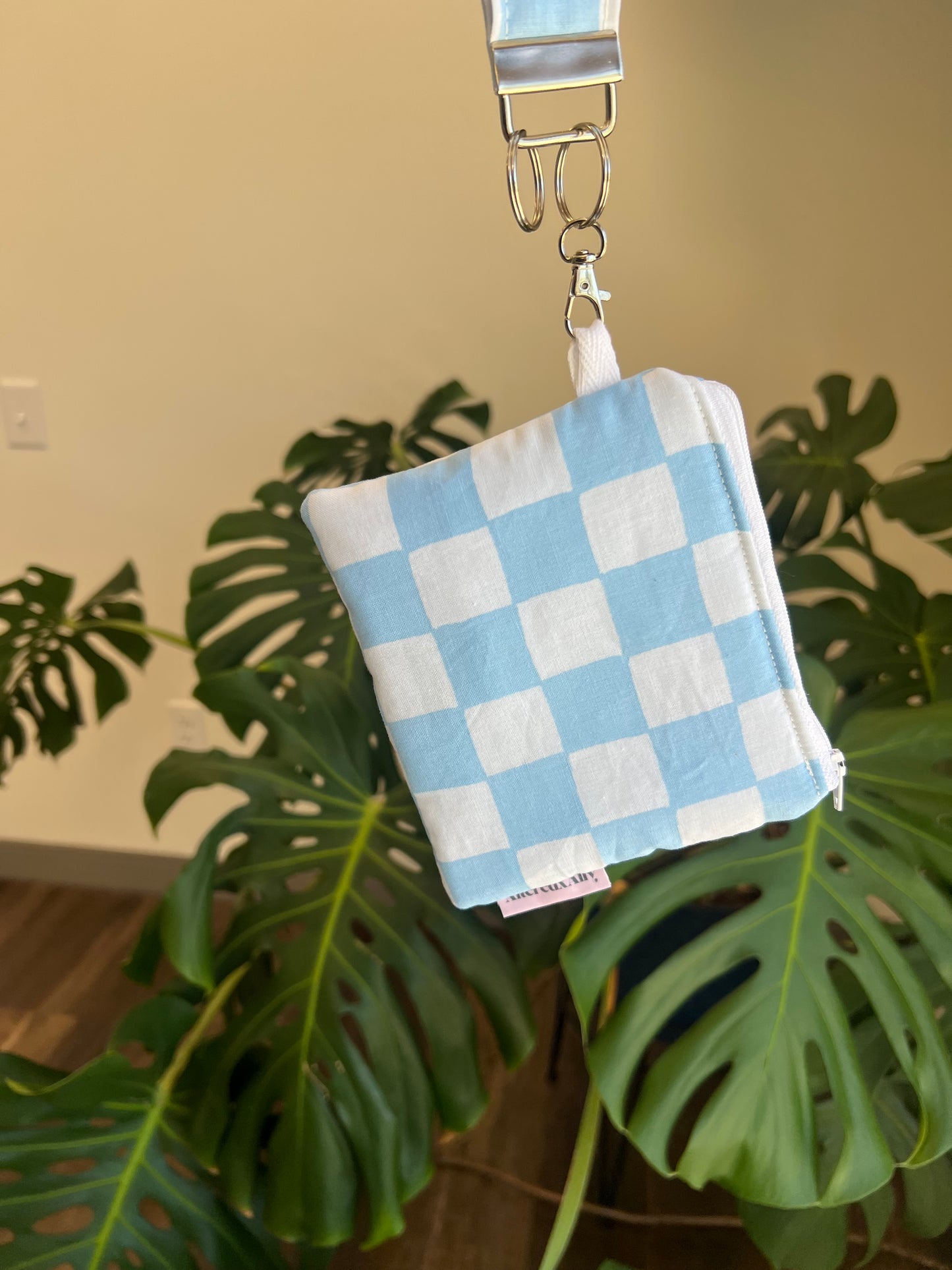 Jumbo Daily Carry Duo in Baby Blue Gingham