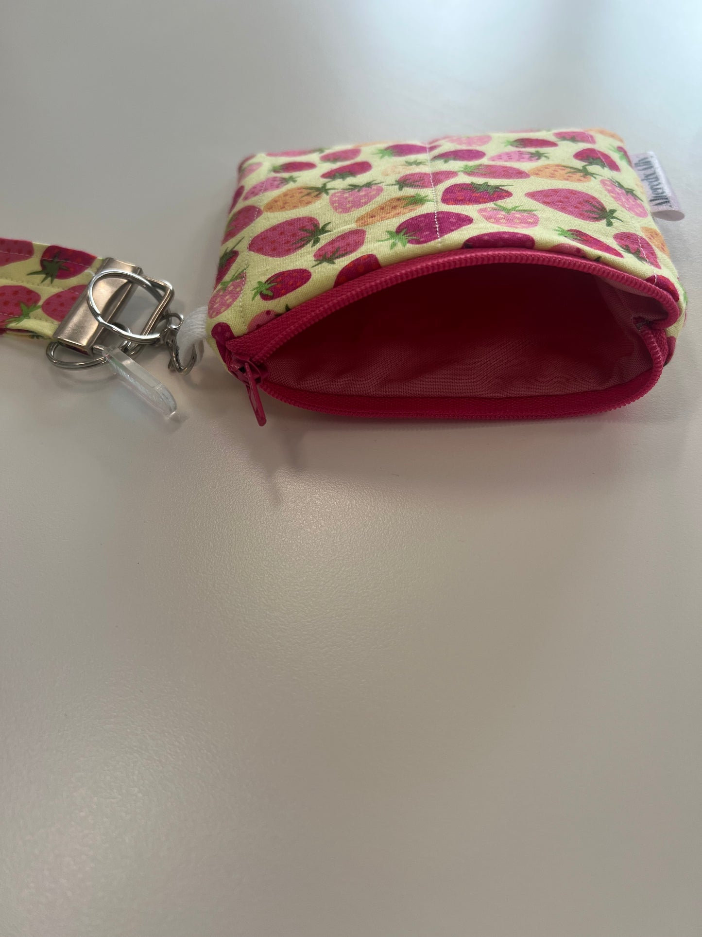 Daily Carry Duo Wristlet in Strawberry Lemonade