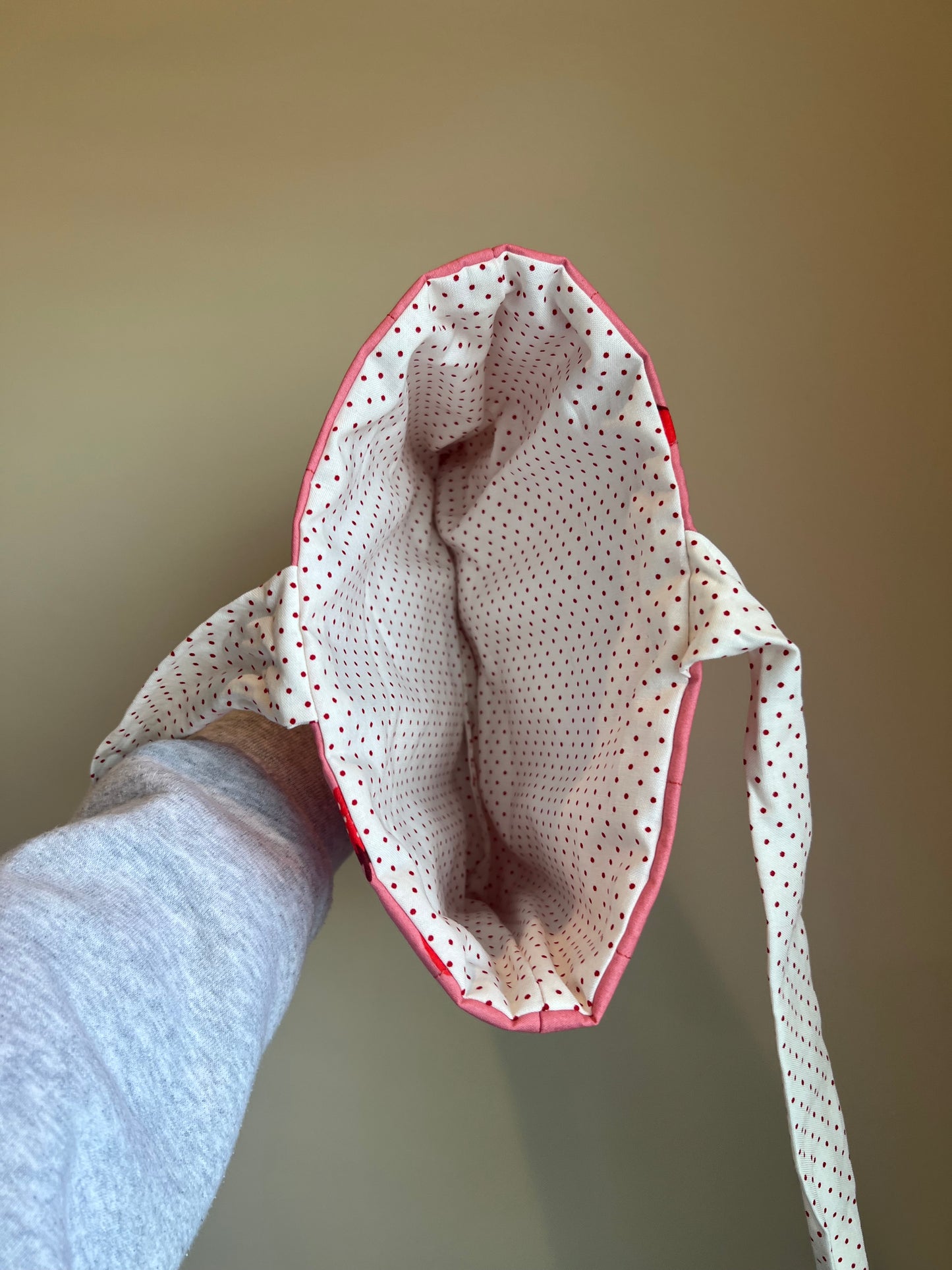 Large Bible/ Book Cover in Sweet Strawberries