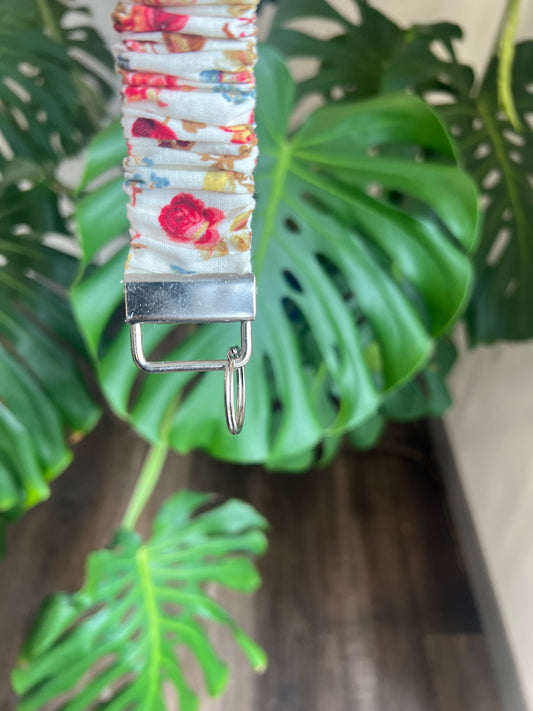 Chunky Scrunch Wristlet in Vintage Posy