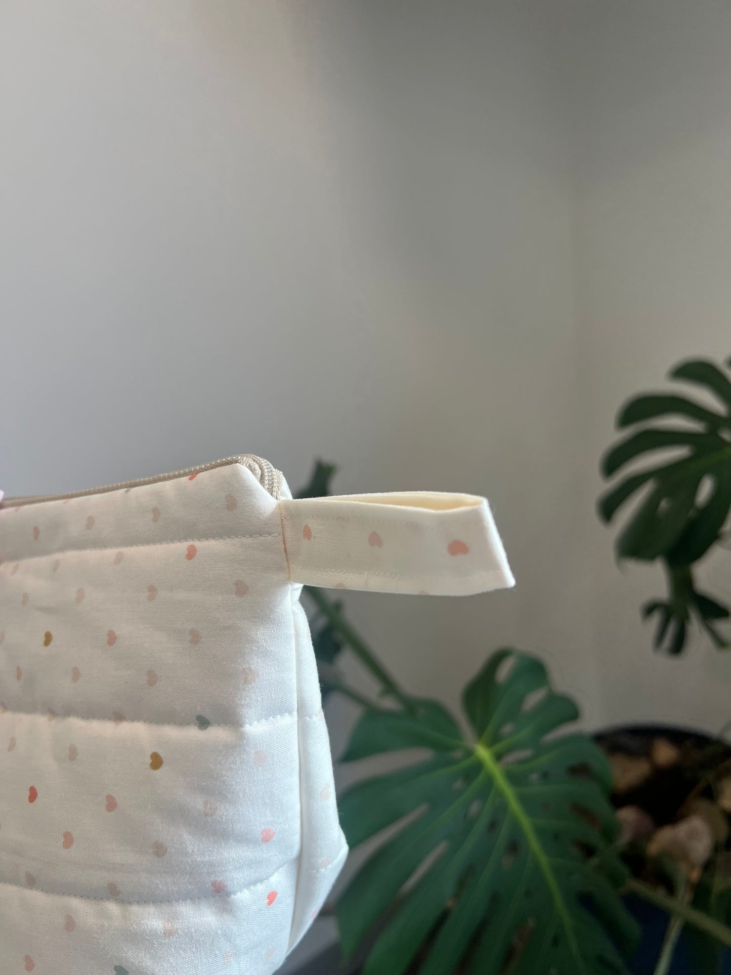 Lola Luxe Zip Pouch in Candy Hearts