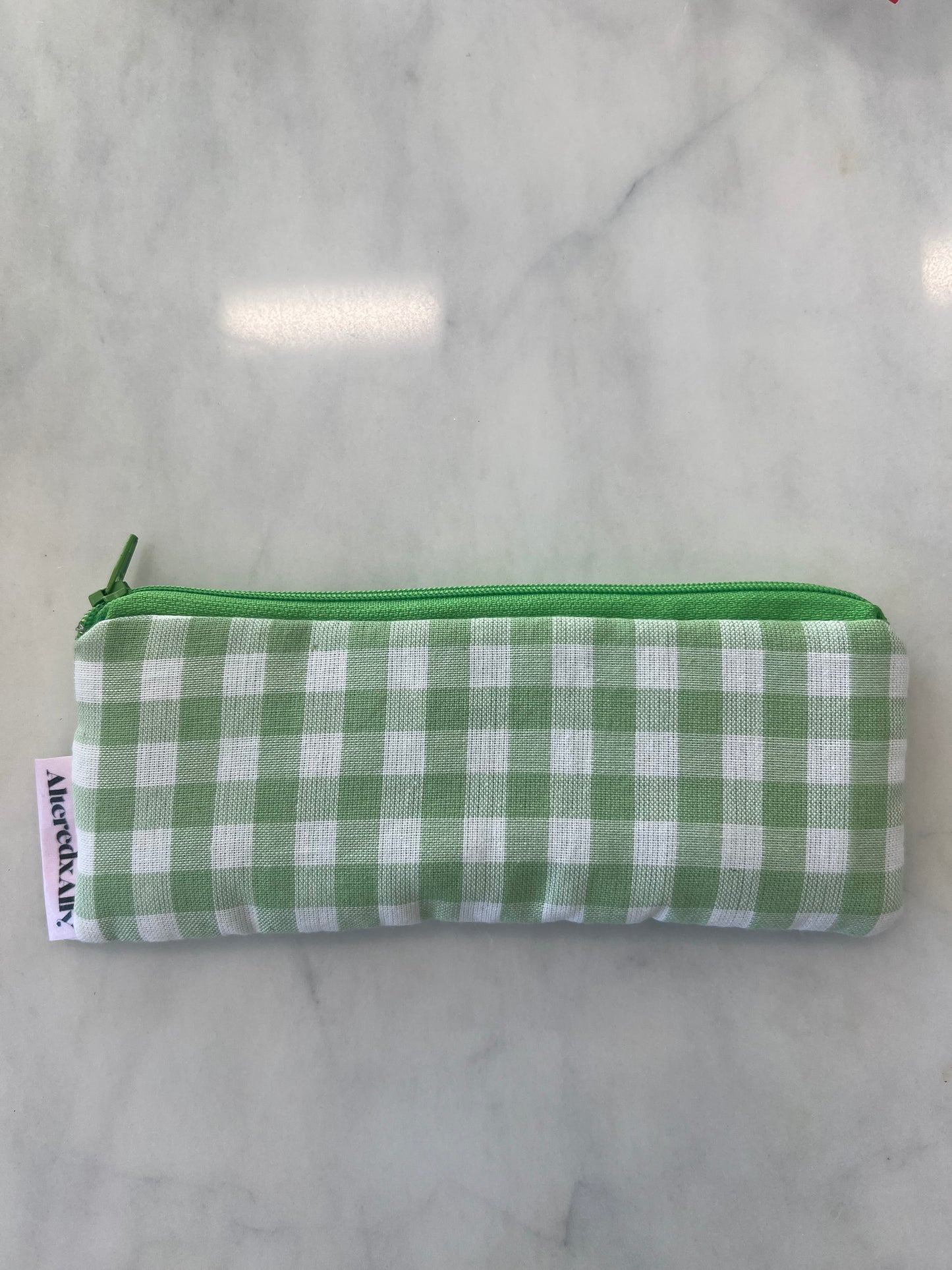 Double-Take Case in Green Gingham