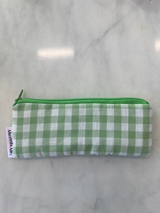 Double-Take Case in Green Gingham