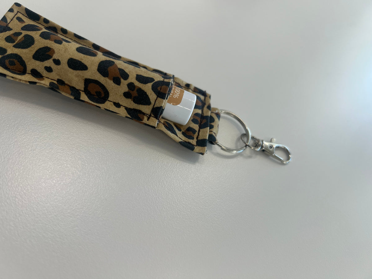 Lip Balm Charm in Cheetah