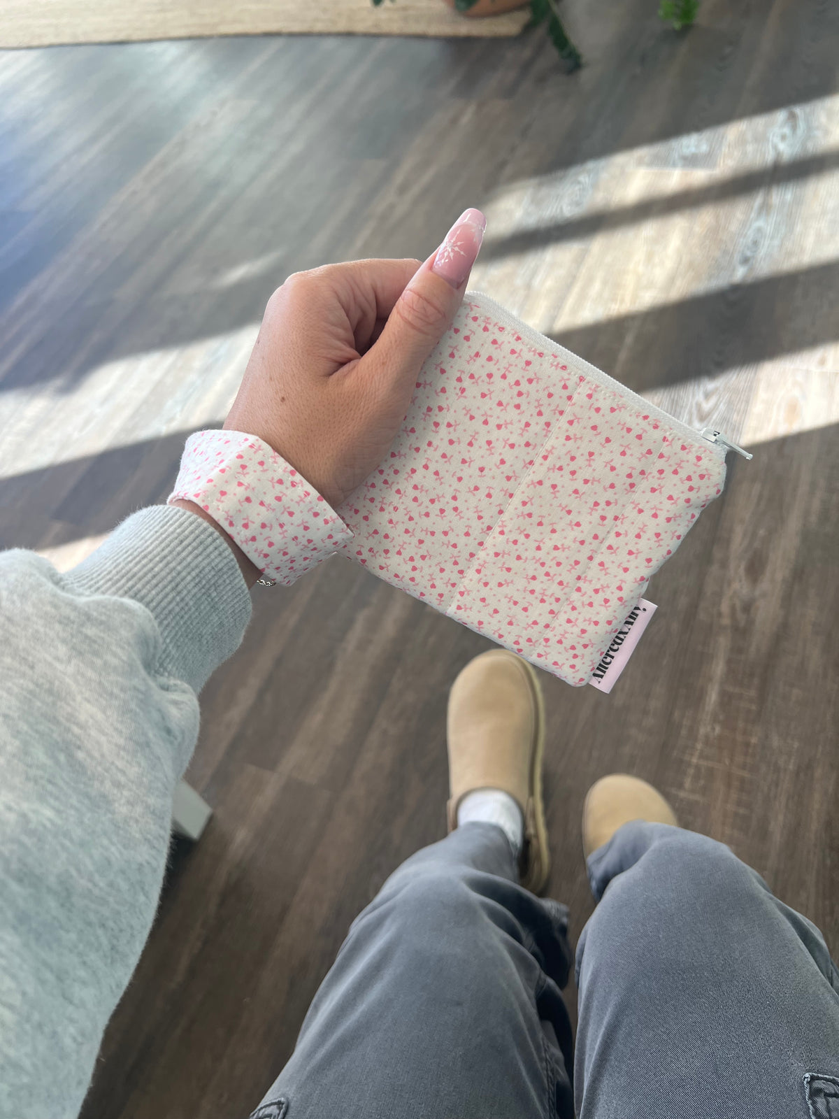 Daily Carry Duo Wrislet in Pink Sugar Hearts