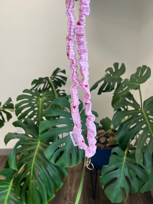 Scrunch Lanyard in Love Letters