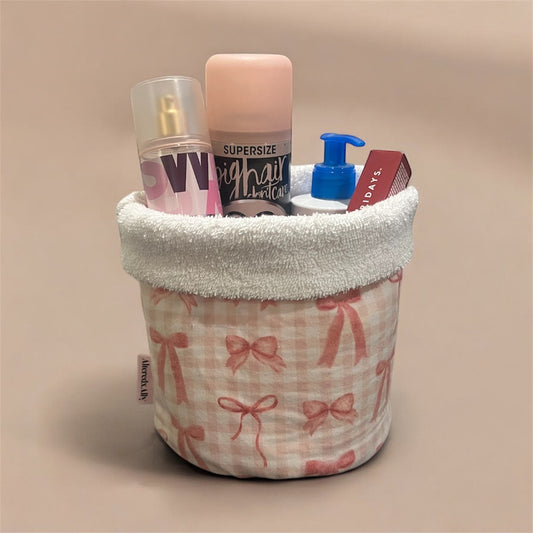 Cozy Caddy in Blush & Bows